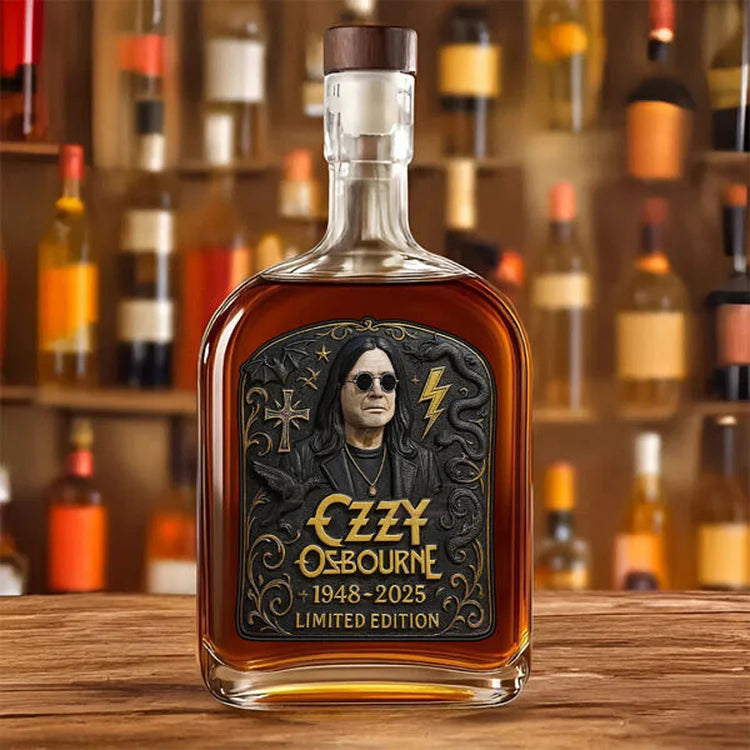 2025 Ozzy Osbourne 25oz Bottle Whiskey