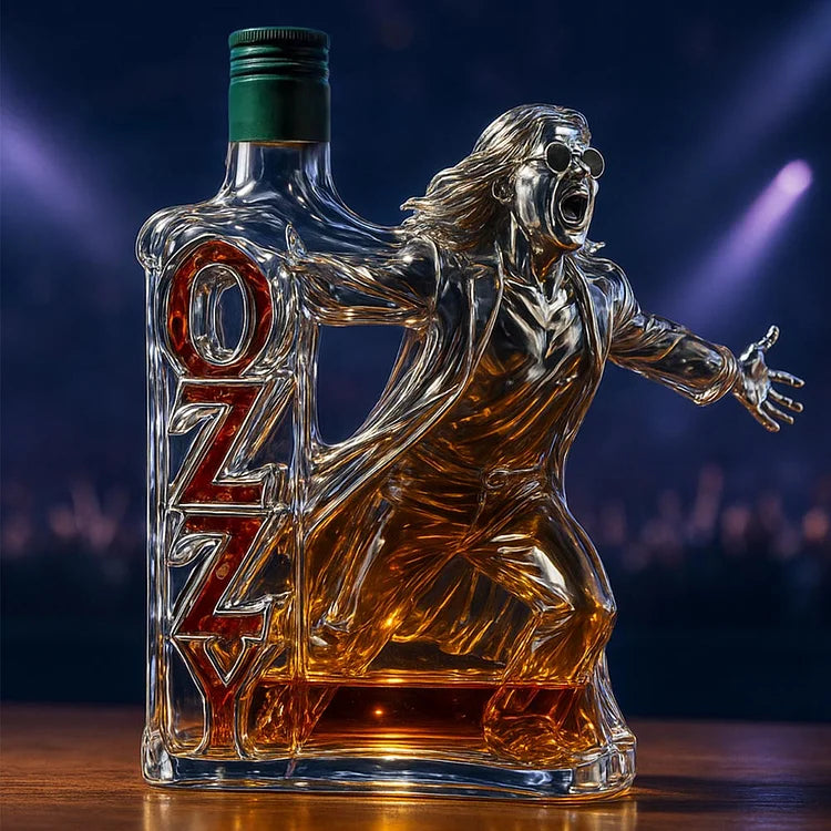 An immortal scream — an iconic whiskey bottle in honor of Ozzy Osbourne