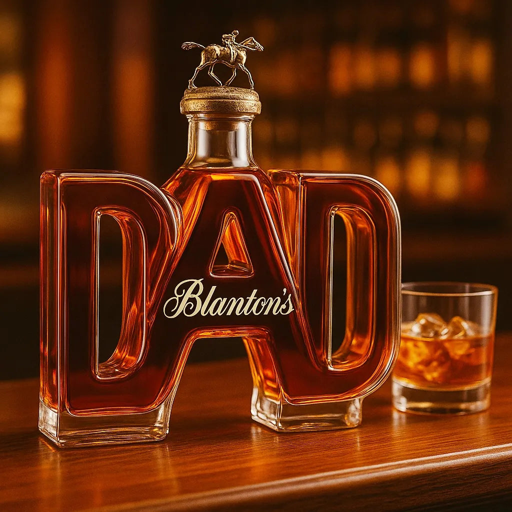 Jack Daniel's Whiskey Bottle - Dad Edition