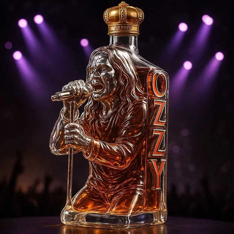 2025 Ozzy Osbourne Final Tour Commemorative Whiskey Bottle
