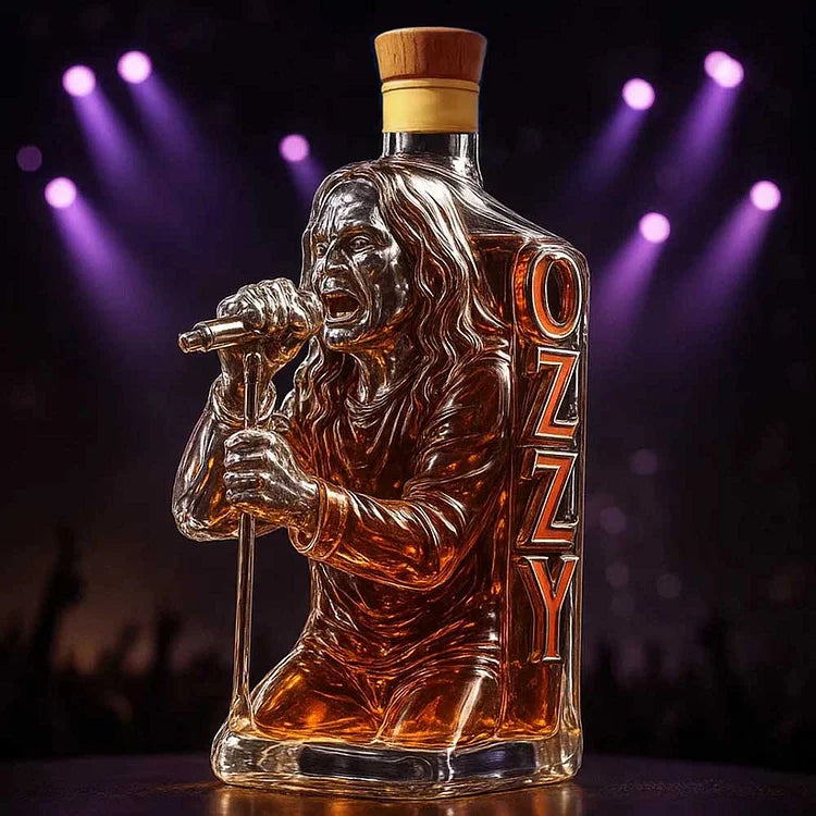 2025 Ozzy Osbourne Final Tour Commemorative Whiskey Bottle