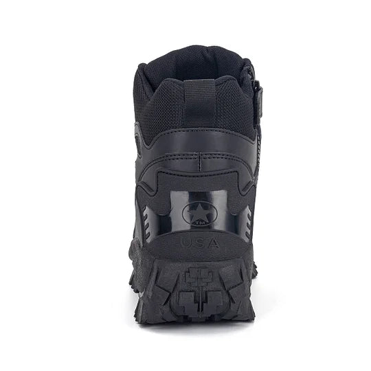 Men's combat boots - waterproof, non-slip hiking boots, puncture-proof and twist-proof work boots