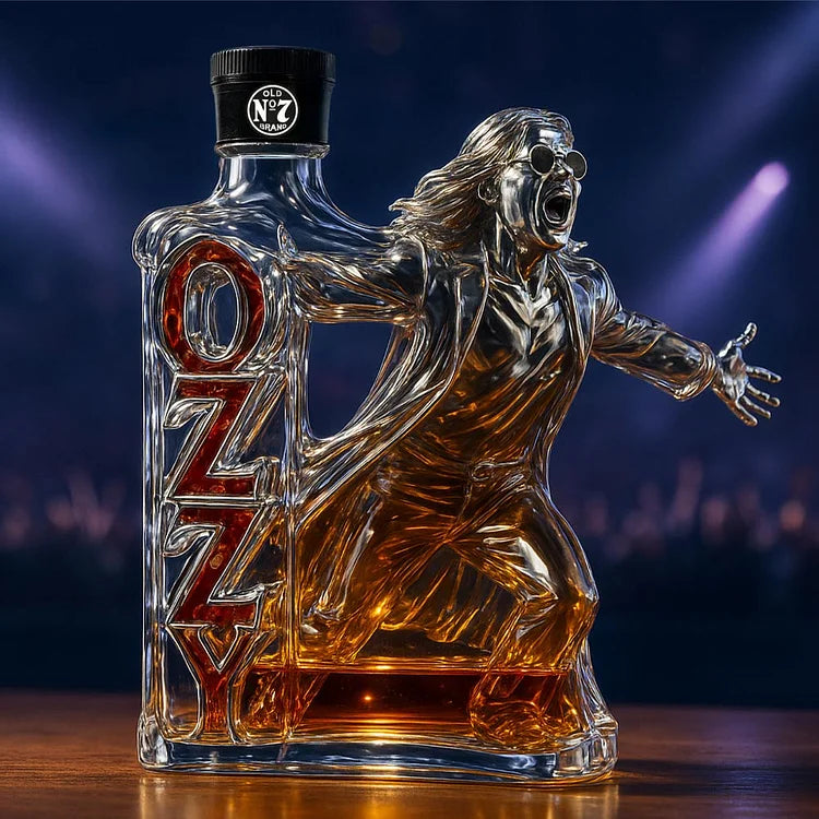 An immortal scream — an iconic whiskey bottle in honor of Ozzy Osbourne
