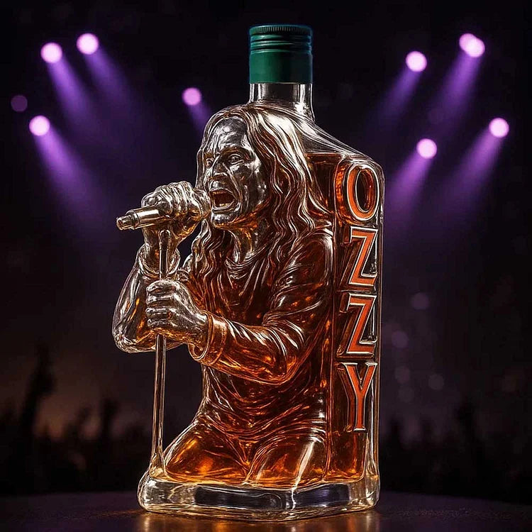 2025 Ozzy Osbourne Final Tour Commemorative Whiskey Bottle