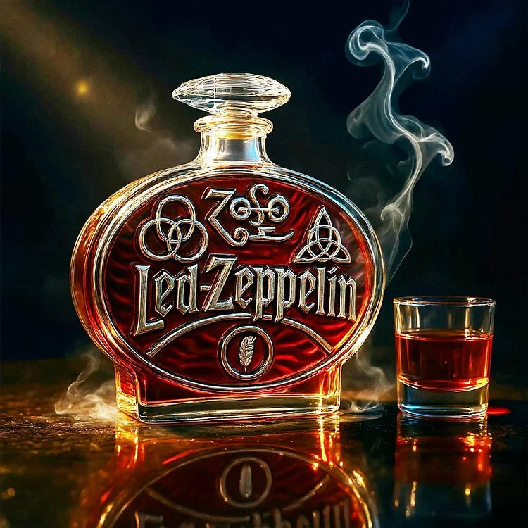 Limited edition whiskey decanter Zeppelin