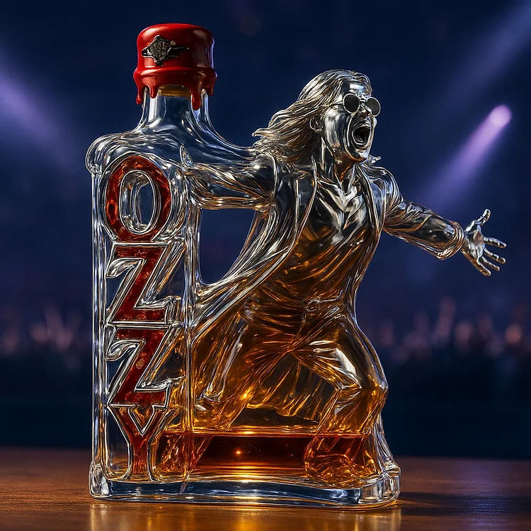 An immortal scream — an iconic whiskey bottle in honor of Ozzy Osbourne