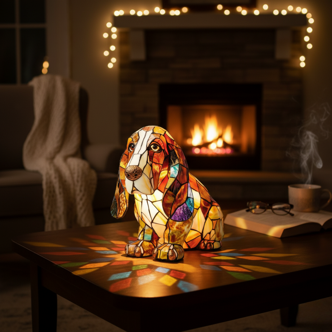 Lampada Artigianale – Nala of Eternal Glow The Gentle Corgi of Light