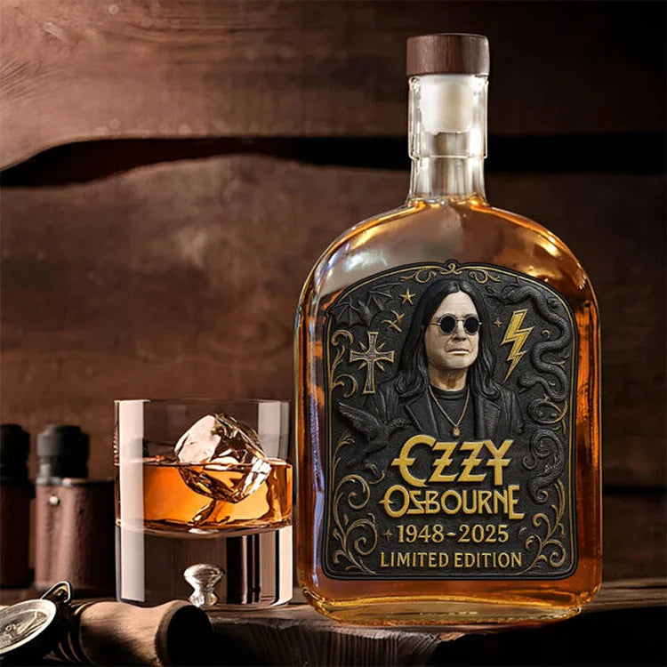 2025 Ozzy Osbourne 25oz Bottle Whiskey