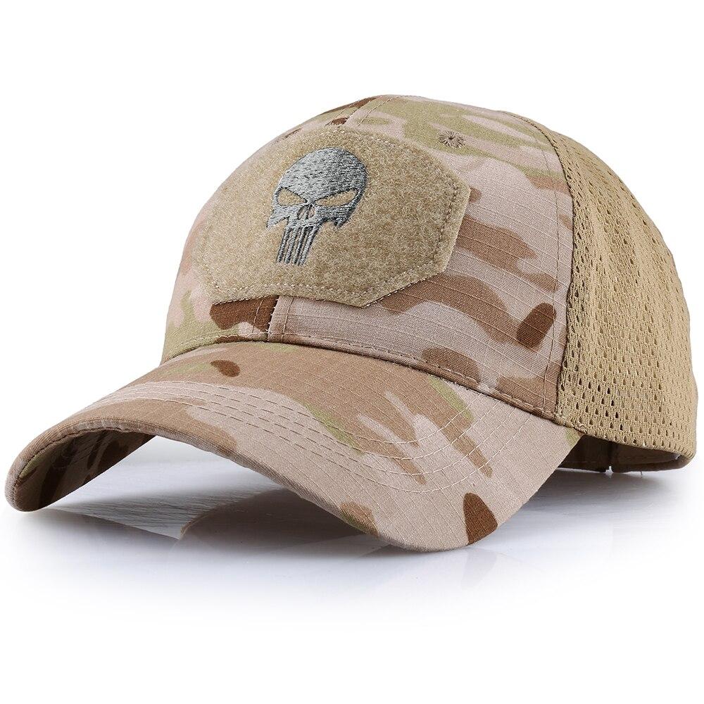 Tactical camouflage skull cap & sunglasses combo