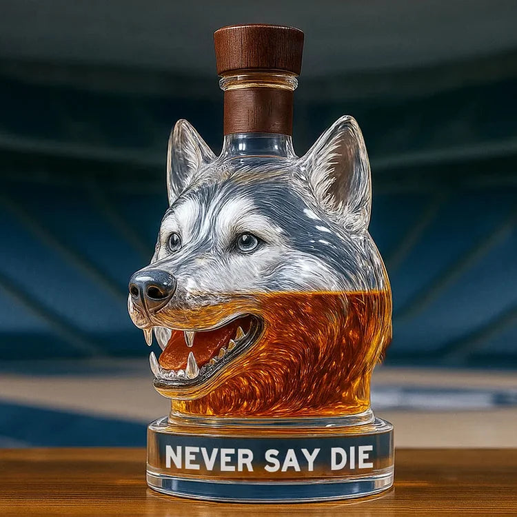 Husky Whiskey Bottle