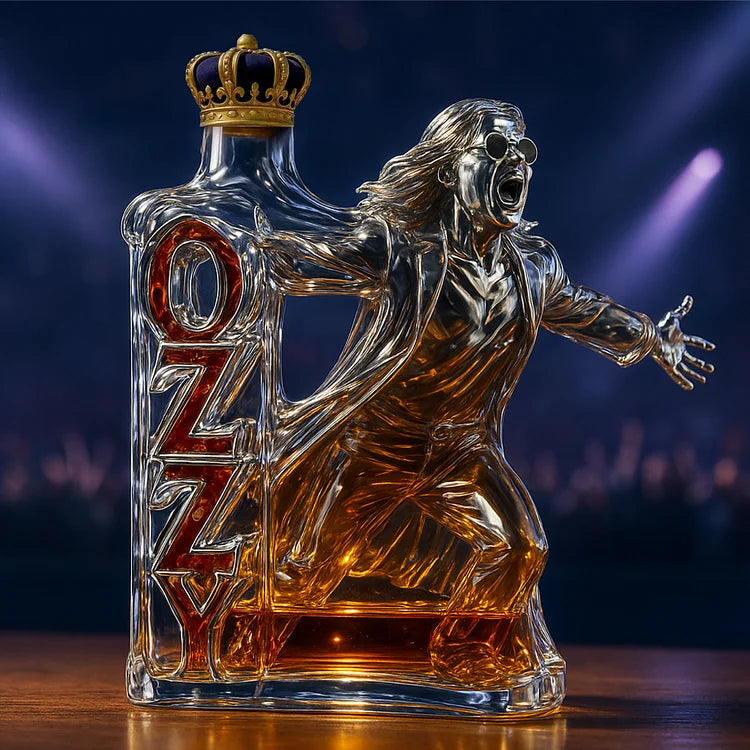 An immortal scream — an iconic whiskey bottle in honor of Ozzy Osbourne