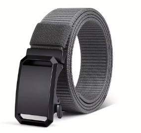Military tactical belt with automatic buckle