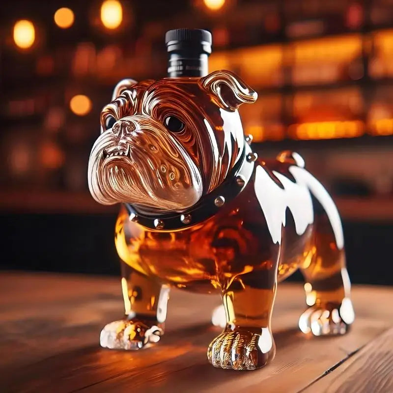 Whiskey bottle Bulldog Ranger