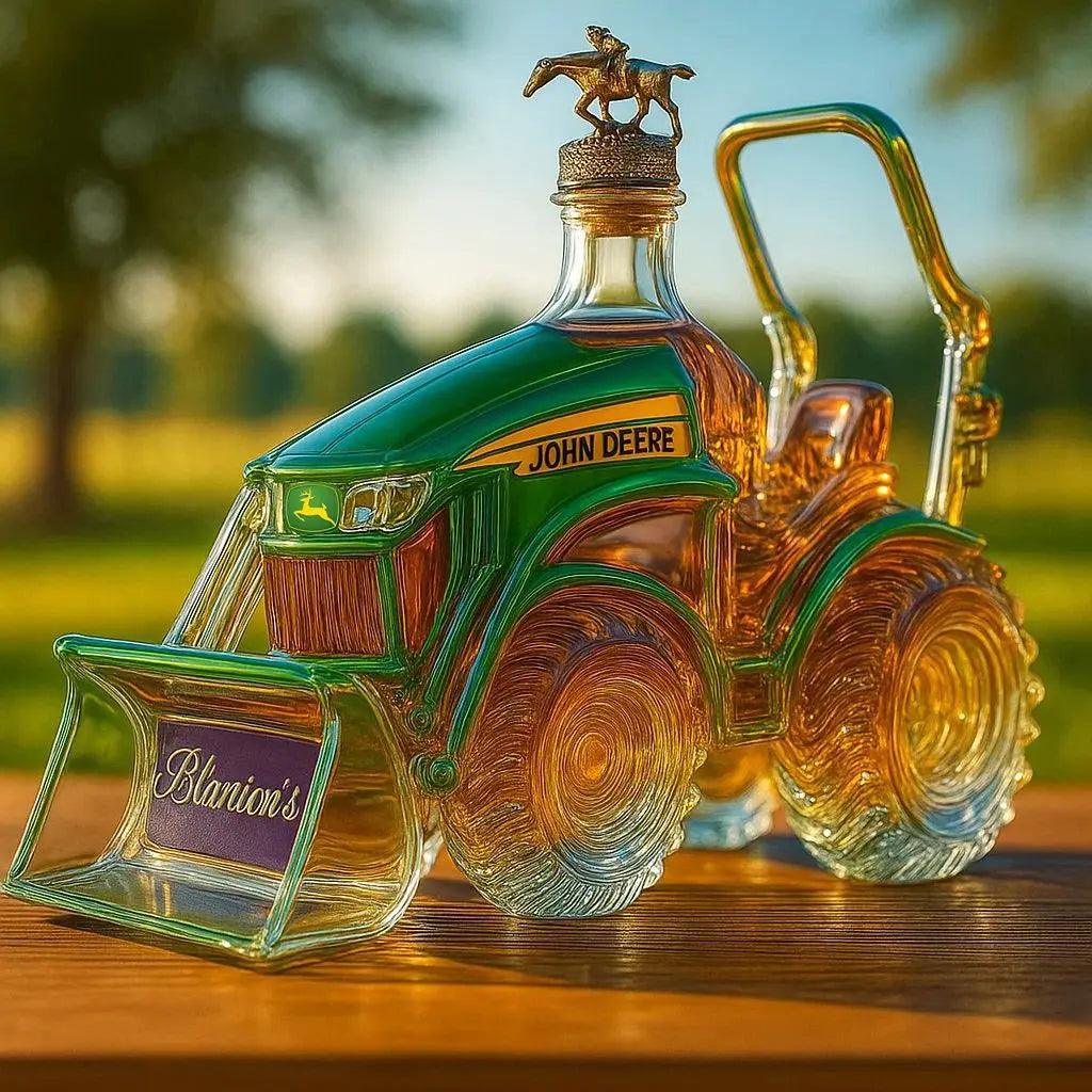 Tractor bottle decanter