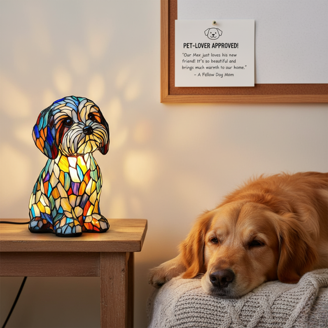 Lampada Artigianale – Aurora – Loyal Husky Glow
