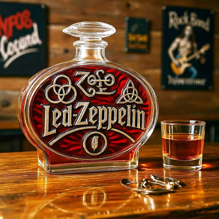 Limited edition whiskey decanter Zeppelin