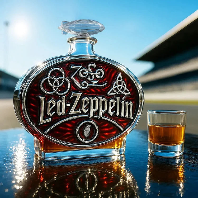Limited edition whiskey decanter Zeppelin