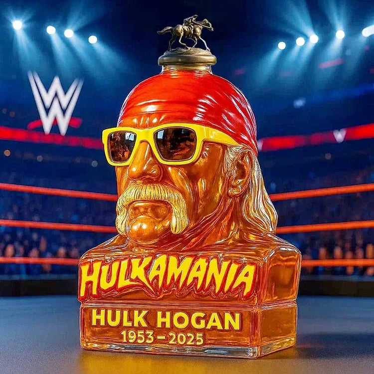 1953 Hulk Hogan Commemorative Limited Edition Whiskey Bottle