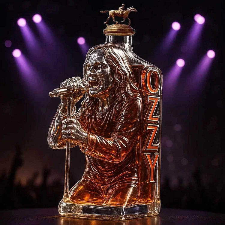 2025 Ozzy Osbourne Final Tour Commemorative Whiskey Bottle