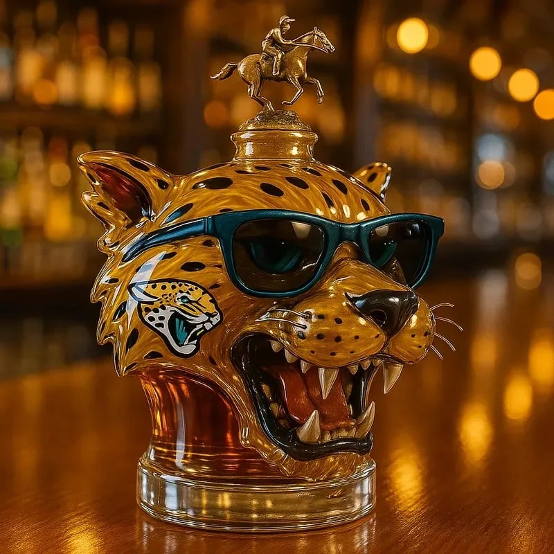 Jaguar | Jacksonville Jaguars Whiskey Bottle