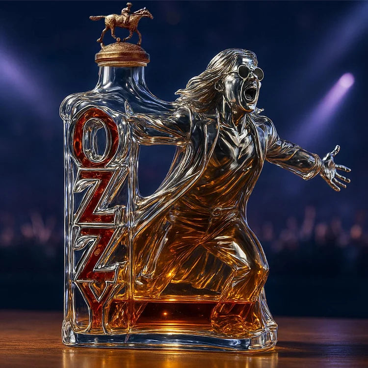 An immortal scream — an iconic whiskey bottle in honor of Ozzy Osbourne