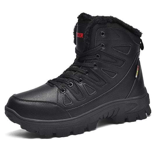 Men's combat boots - waterproof, non-slip hiking boots, puncture-proof and twist-proof work boots