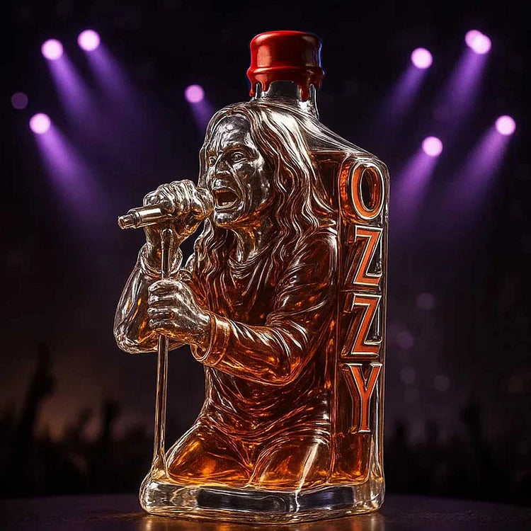 2025 Ozzy Osbourne Final Tour Commemorative Whiskey Bottle