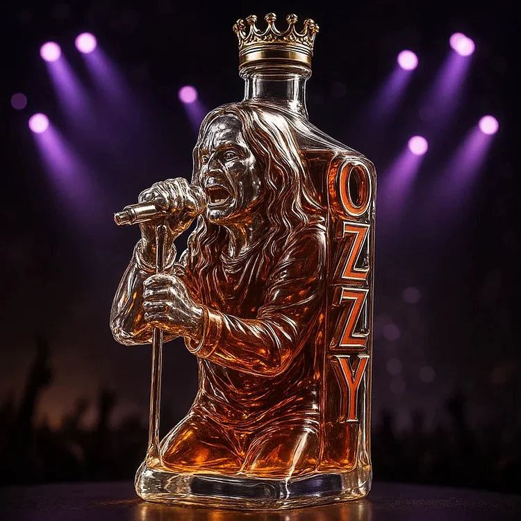 2025 Ozzy Osbourne Final Tour Commemorative Whiskey Bottle