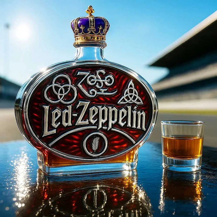 Limited edition whiskey decanter Zeppelin