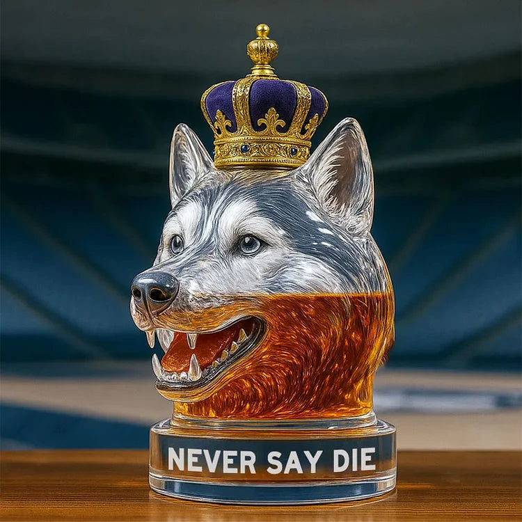 Husky Whiskey Bottle