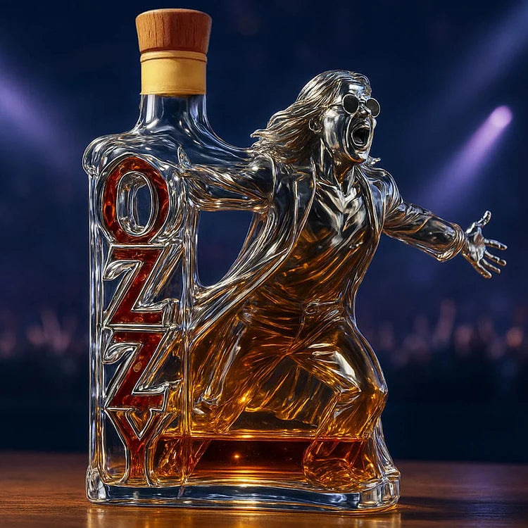 An immortal scream — an iconic whiskey bottle in honor of Ozzy Osbourne