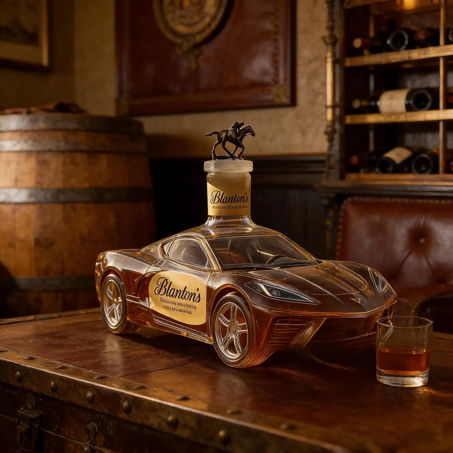 Whiskey bottle - Corvette edition