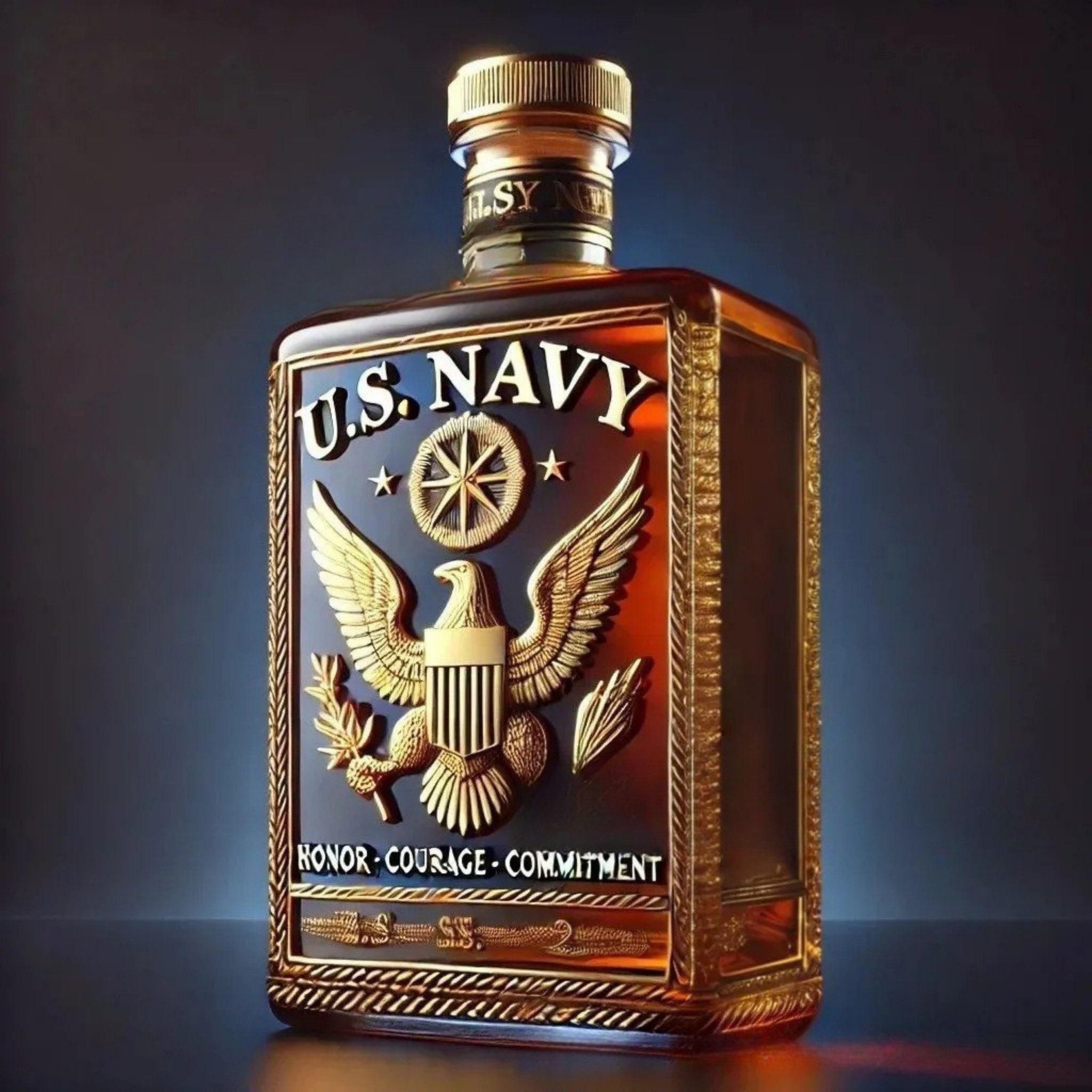 Whiskey in a Bottle - Special Edition US Navy